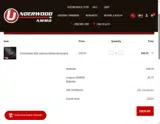 Underwood Ammo coupon verification screenshot