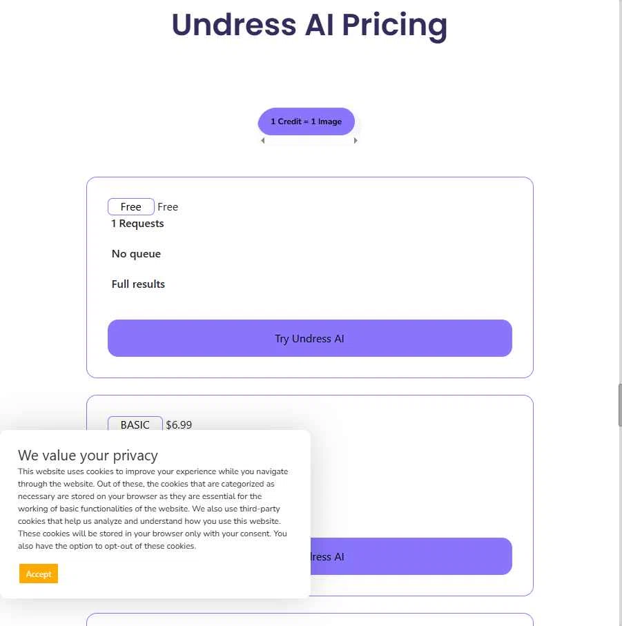 Undress AI Tool checkout page showing Undress AI Tool promo code box | Screenshot taken by SimplyCodes community member on Jan 9, 2026