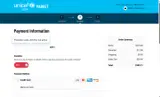 UNICEF Market coupon verification screenshot