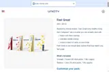 Unicity coupon verification screenshot