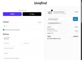 Uniqfind coupon verification screenshot