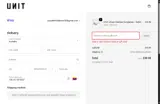 UNIT10OFF coupon verification screenshot