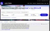 United Airlines coupon verification screenshot