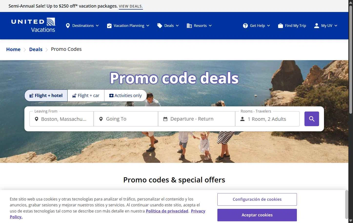 Verification screenshot for $150 Off Select Items (members Only) at United Airlines — 35d ago