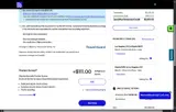 United Airlines coupon verification screenshot