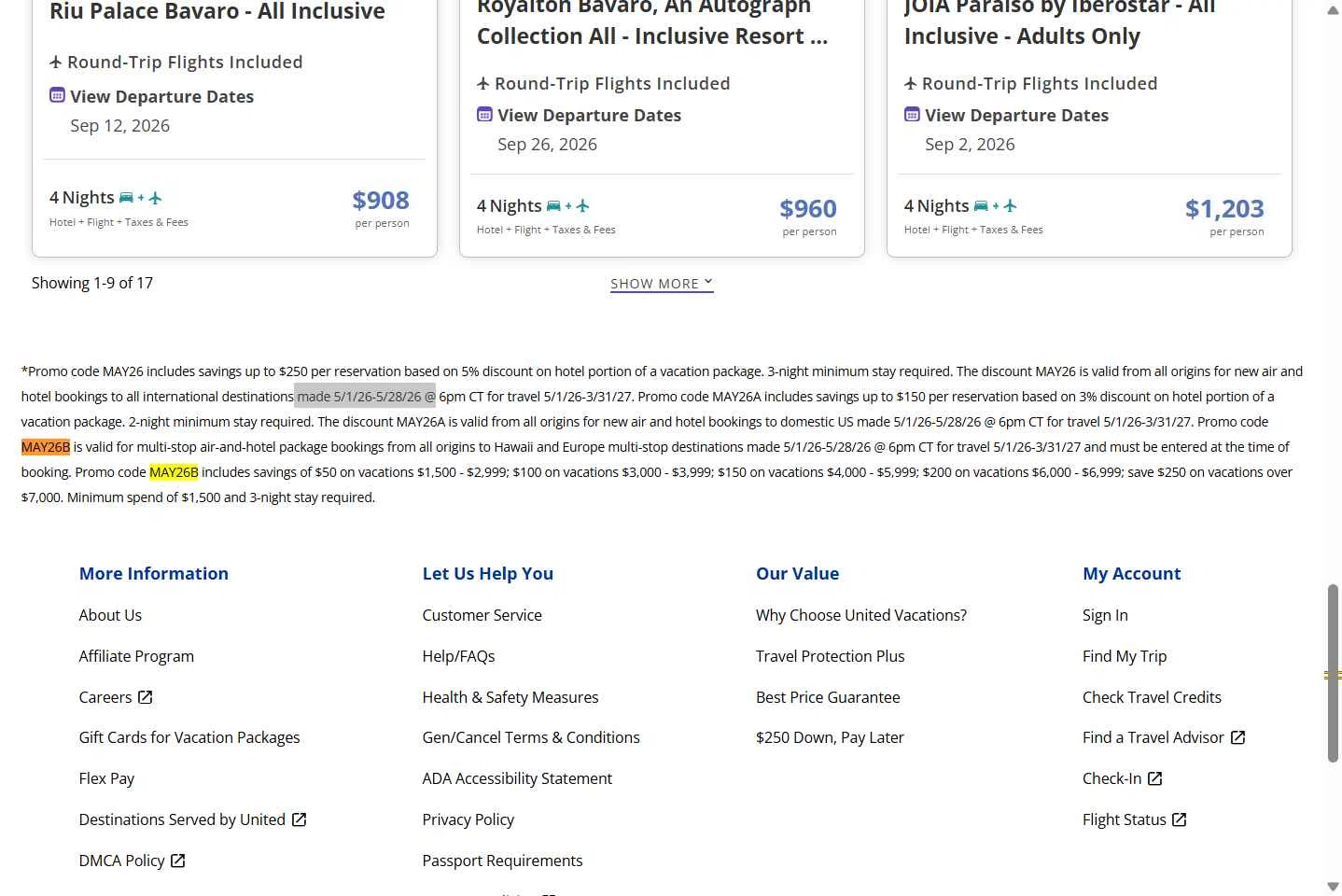 Verification screenshot for Discount Hawaii and Europe Multi Stop Destinations (members Only) at United Airlines — 4d ago