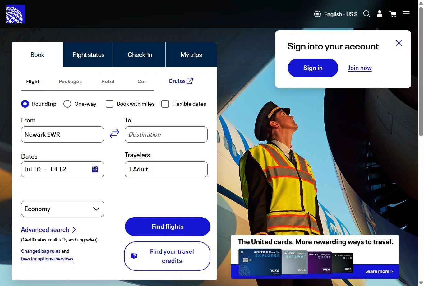 Verification screenshot for $150 Off Per Booking on Vacation Package Reservations (members Only) at United Airlines — 33d ago