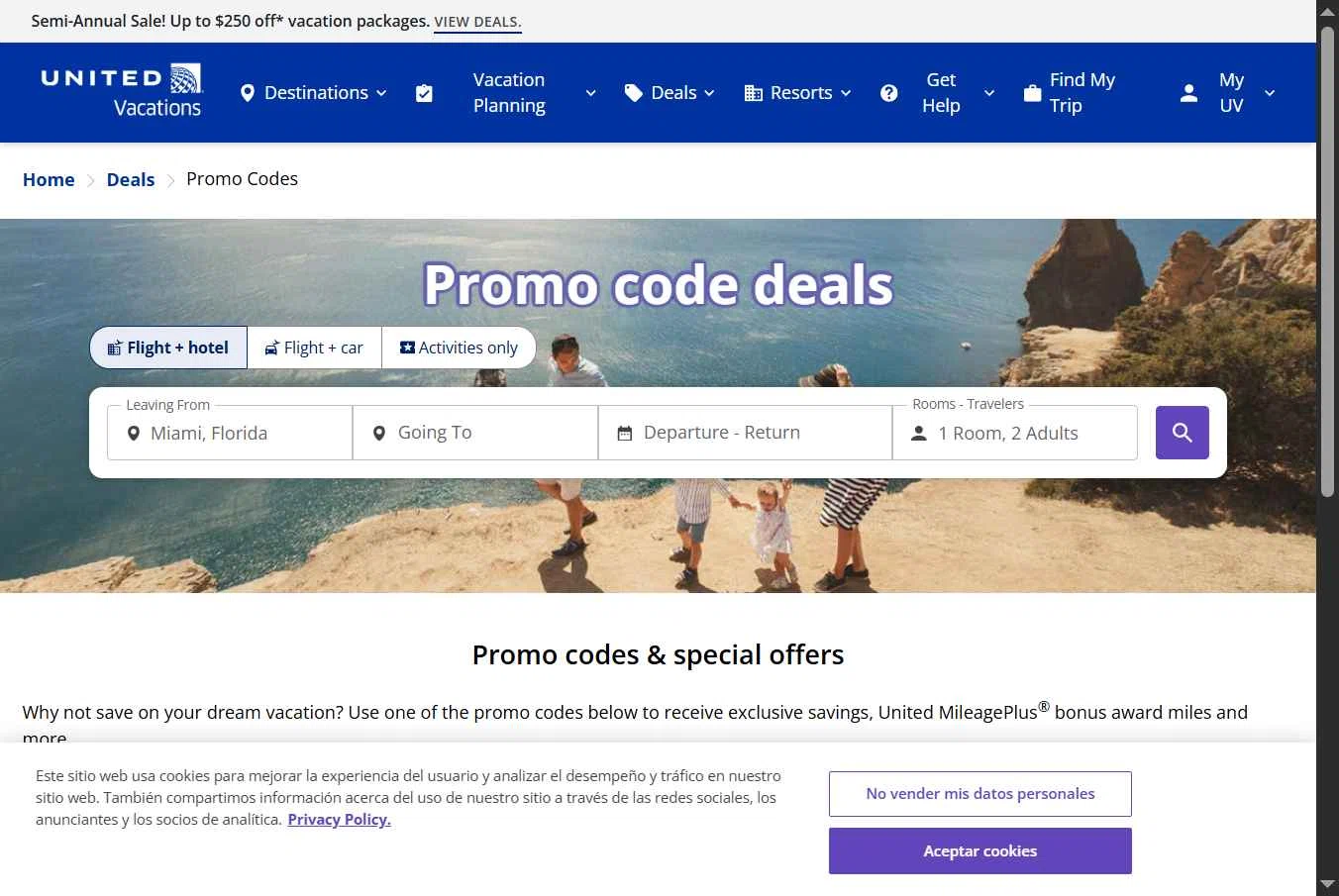Verification screenshot for $150 Off Select Items (members Only) at United Airlines — 35d ago