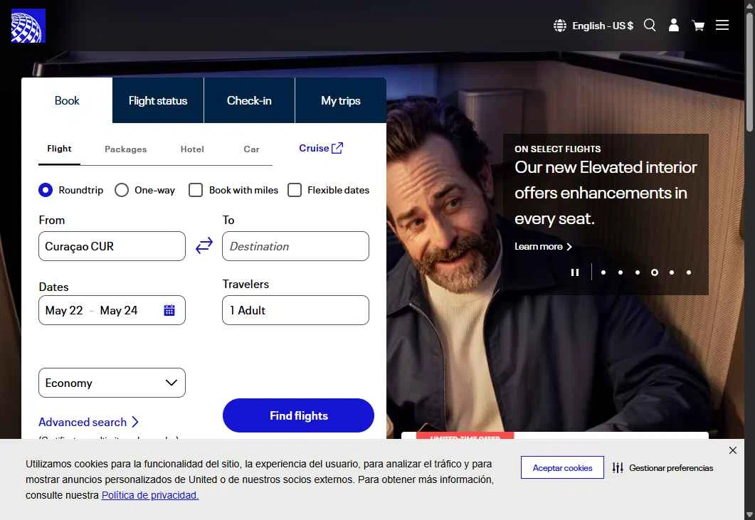 Verification screenshot for 400 Per Booking on Vacation Package Reservations Scroll Down to See Code (members Only) at United Airlines — 49d ago