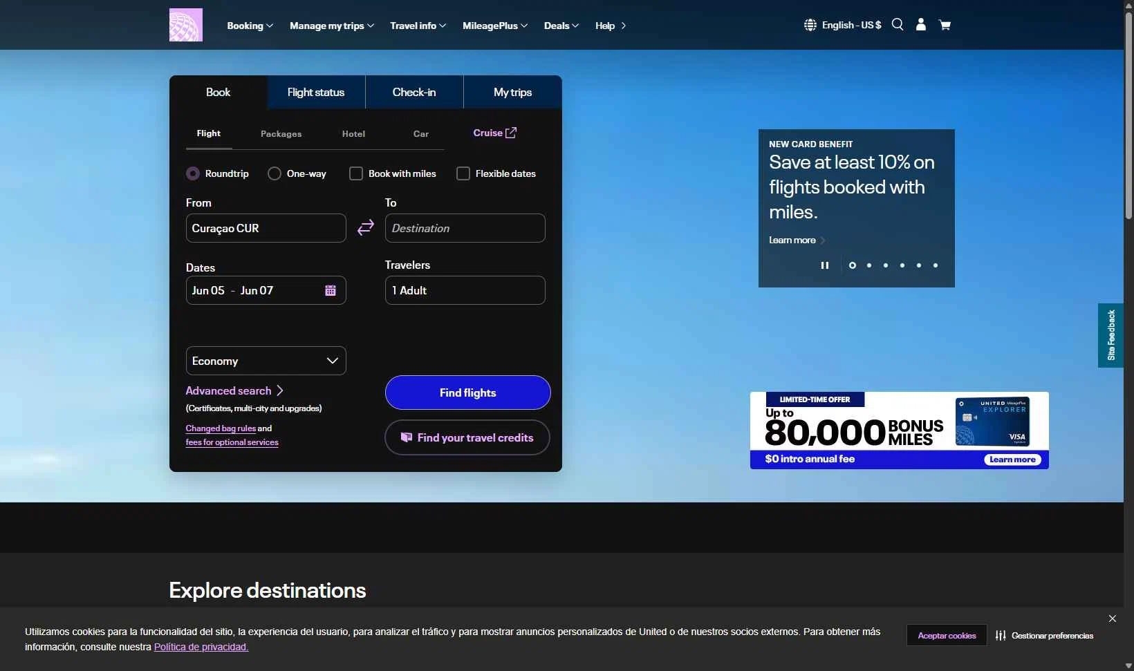 Verification screenshot for 400 Per Booking on Vacation Package Reservations Scroll Down to See Code (members Only) at United Airlines — 2mo ago