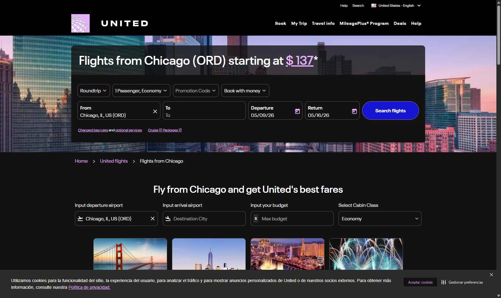 Verification screenshot for 15% Off Storewide at United Airlines — 40d ago