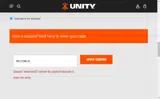 Unity Tactical coupon verification screenshot