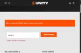 Unity Tactical coupon verification screenshot