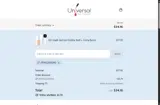 Universal Nail Supplies coupon verification screenshot