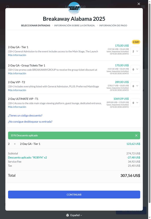 Universe checkout page showing Universe promo code box | Screenshot taken by SimplyCodes community member on Jul 24, 2025