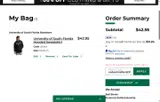 University of South Florida coupon verification screenshot