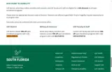 University of South Florida coupon verification screenshot