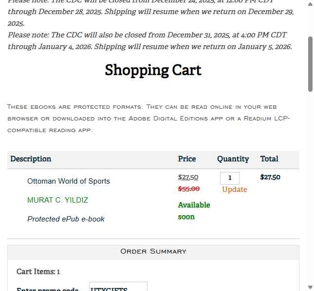 University of Texas at Austin checkout page showing University of Texas at Austin promo code box | Screenshot taken by SimplyCodes community member on Dec 27, 2025