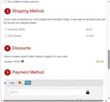 6AS22 coupon verification screenshot
