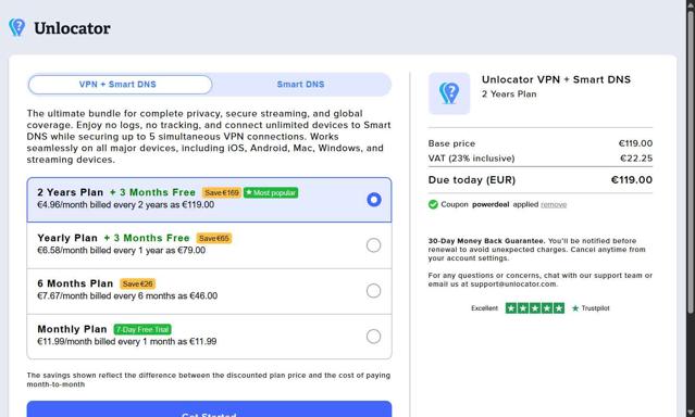 Unlocator checkout page showing Unlocator promo code box | Screenshot taken by SimplyCodes community member on Jul 14, 2025