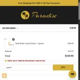 Unlock Paradise coupon verification screenshot
