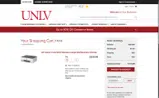 UNLV Bookstore coupon verification screenshot