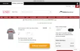 UNLV Bookstore coupon verification screenshot