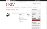 UNLV Bookstore coupon verification screenshot