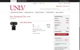 UNLV Bookstore coupon verification screenshot