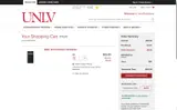 UNLV Bookstore coupon verification screenshot