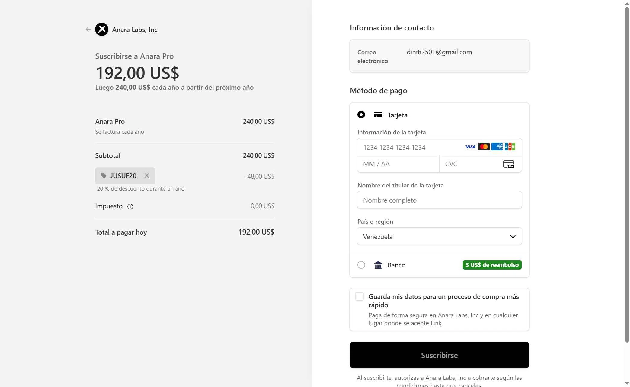 Unriddle checkout page showing Unriddle promo code box | Screenshot taken by SimplyCodes community member on Jan 22, 2026