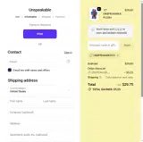 Unspeakable coupon verification screenshot