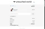 Untouched World coupon verification screenshot