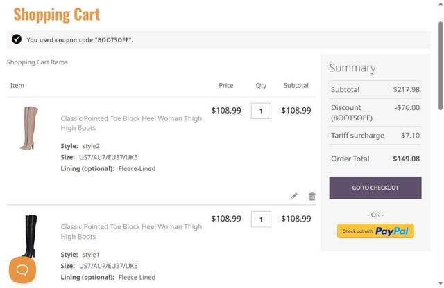 Up2step checkout page showing Up2step discount code box | Screenshot taken by SimplyCodes community member on May 21, 2025