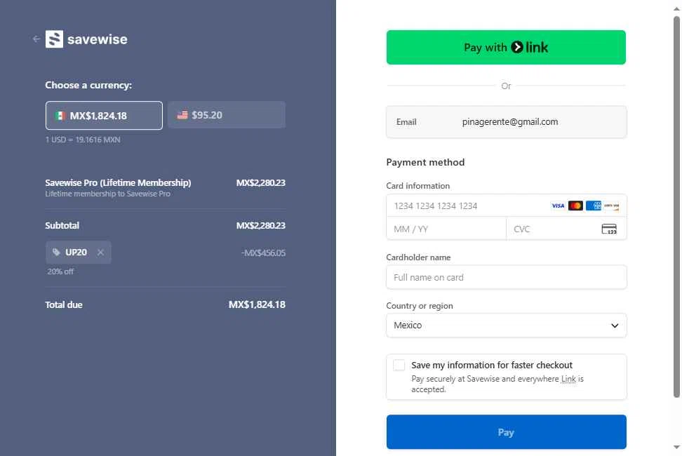UpgradedPoints checkout page showing UpgradedPoints promo code box | Screenshot taken by SimplyCodes community member on Sep 26, 2025