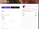 UPLB50 coupon verification screenshot