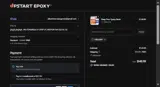 Upstart Epoxy coupon verification screenshot