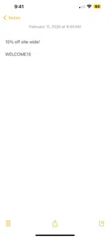 Urban Farm Collection coupon verification screenshot