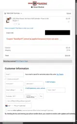 Urban Intellectuals coupon verification screenshot