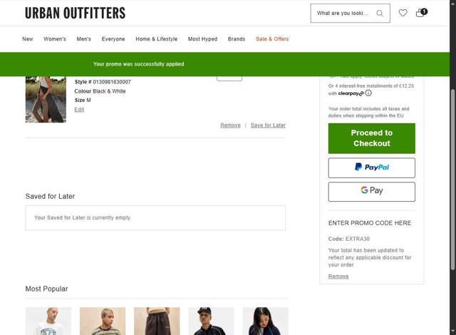 Urban Outfitters Promo Codes - 30% Off Coupons Oct 2025