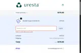 Uresta coupon verification screenshot