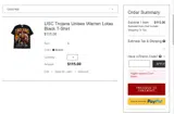 USC BookStores coupon verification screenshot