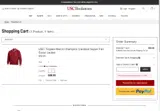 USC BookStores coupon verification screenshot