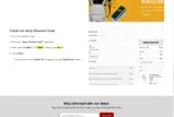 USC BookStores coupon verification screenshot