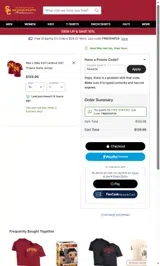 PARADE coupon verification screenshot