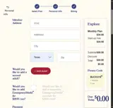 BUCKS18 coupon verification screenshot