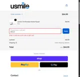 MOLLY coupon verification screenshot