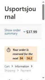 UXP99 coupon verification screenshot