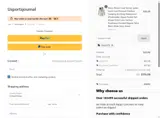 Usport10 coupon verification screenshot