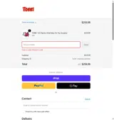 COME10 coupon verification screenshot